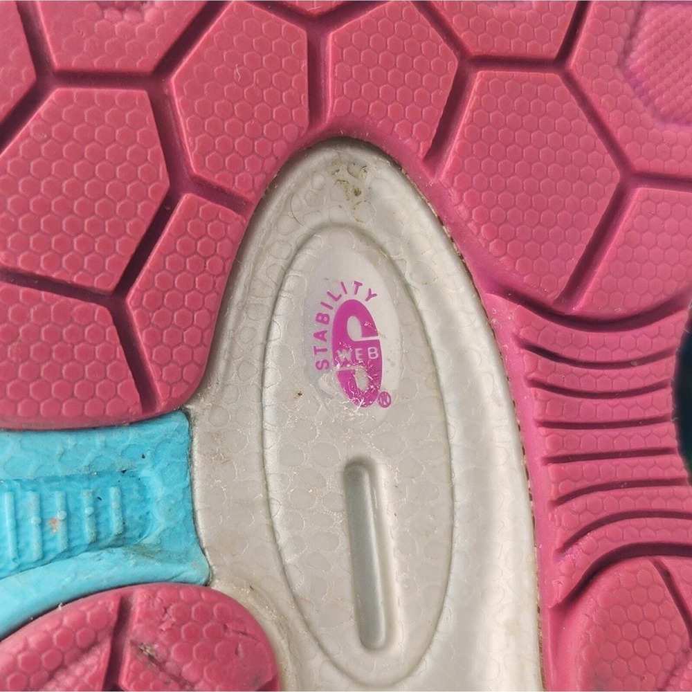 New Balance 880v4 Women's Running‎ Shoes Turquoise Neon Pink Size 7 - Picture 6 of 11